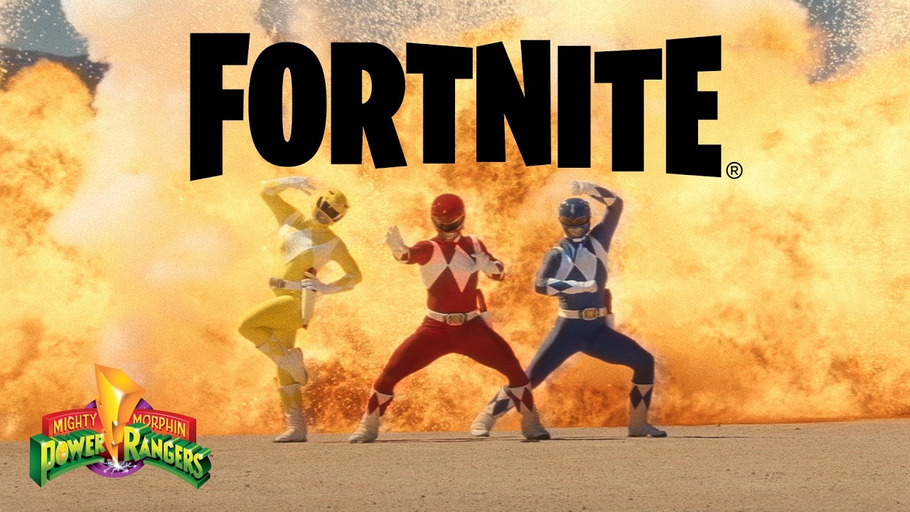 Power Rangers chegam ao Fortnite!
