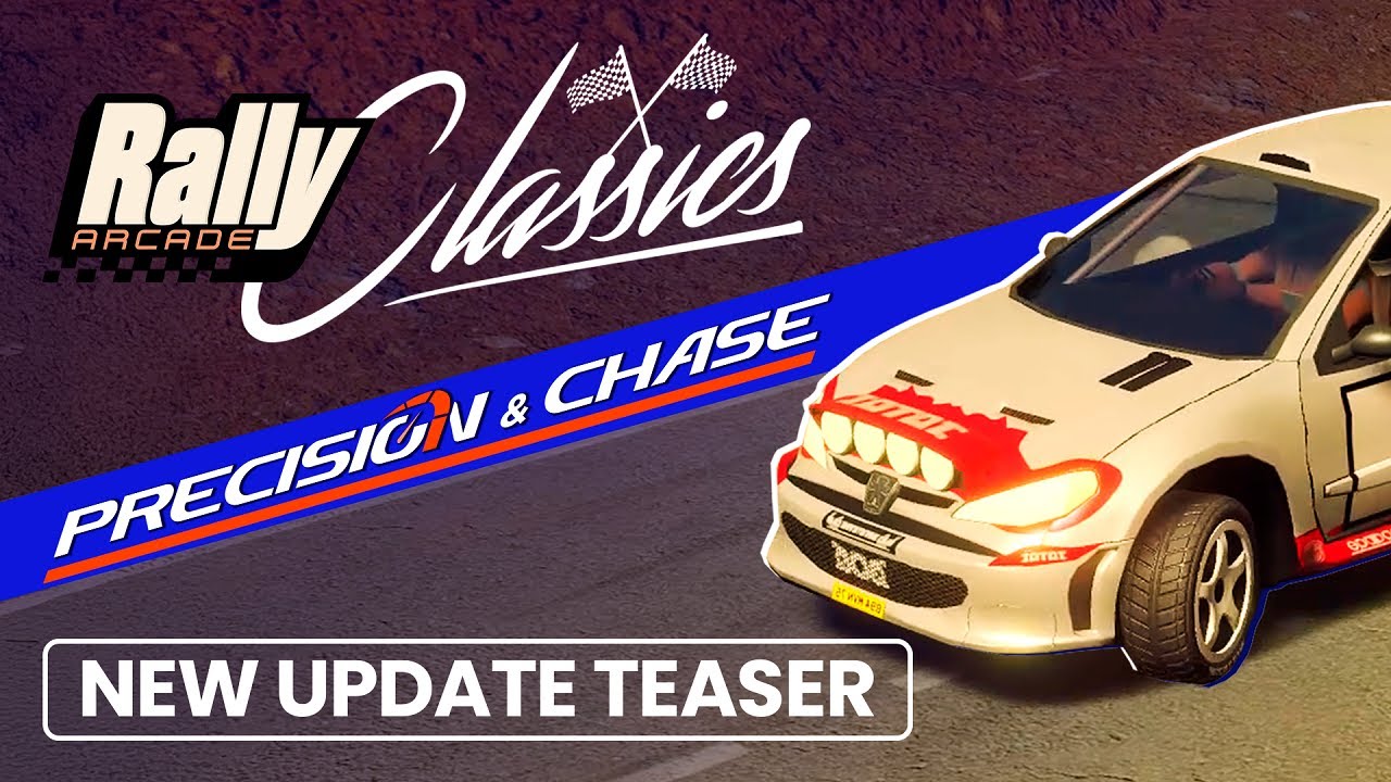 “Precision & Chase”: Rally Arcade Classics ganha câmbio manual e placares online em nova atualização