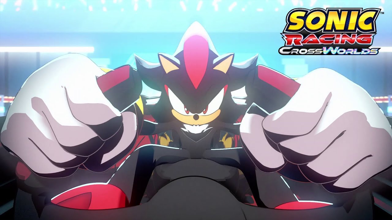 Shadow acelera! Sonic Racing CrossWorlds ganha prévia animada!