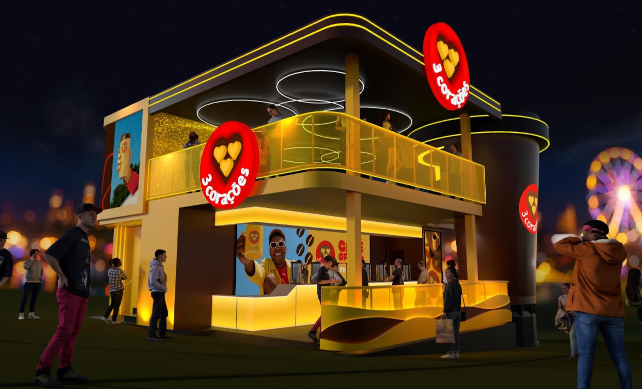 3 Corações transforma o The Town 2025 com café ilimitado!