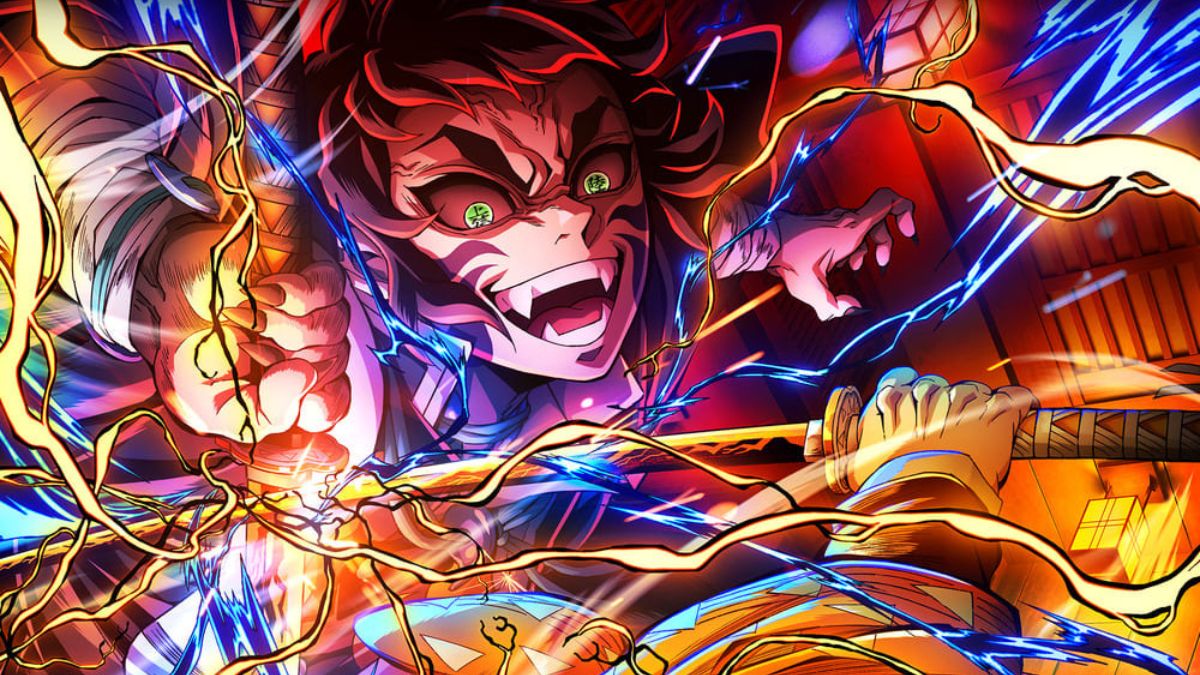 Zenitsu vs Kaigaku: A Tempestade se Aproxima no Novo Pôster de Demon Slayer – Castelo Infinito