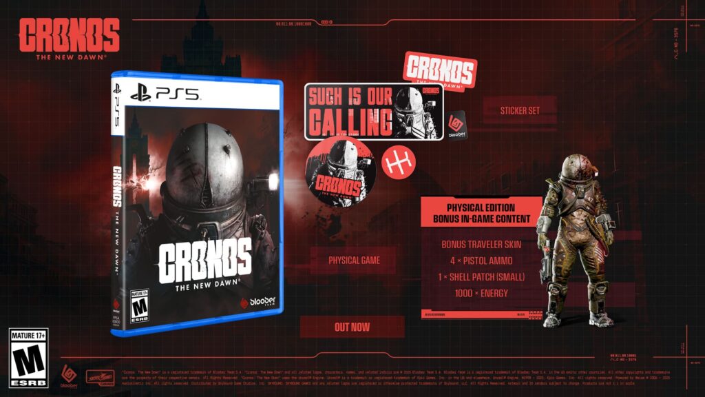 Cronos: The New Dawn ganha edição física para PS5 com extras exclusivos