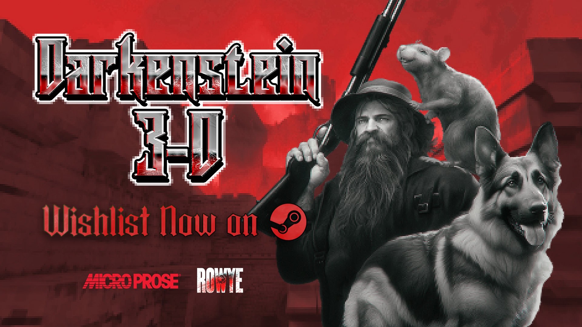 Darkenstein 3D: O shooter retrô sangrento que vai explodir cabeças em outubro!