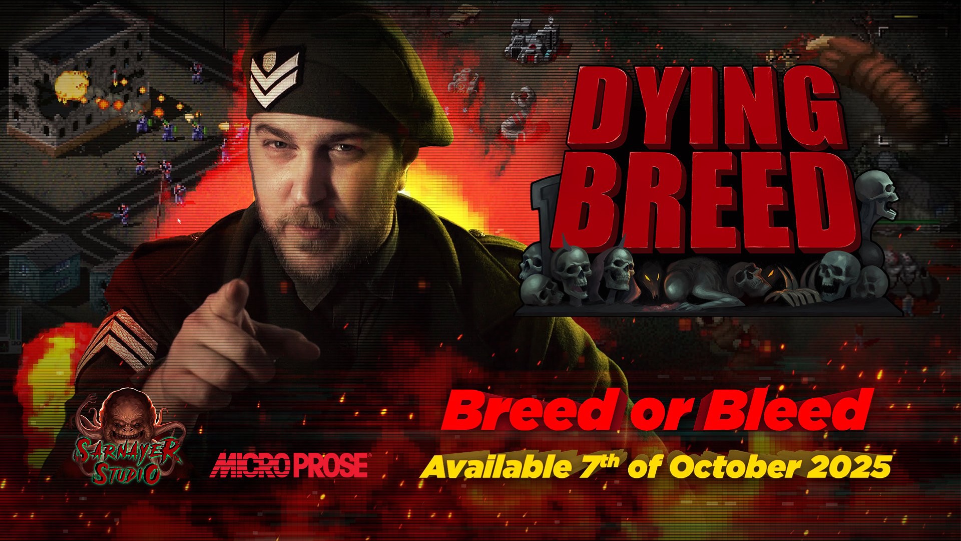 Dying Breed Chega em Outubro com Combates Explosivos e Estilo Retrô