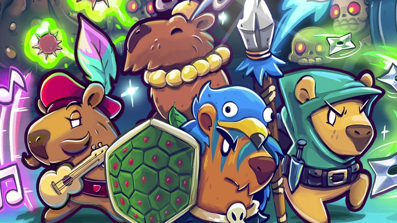 Extremely Powerful Capybaras: o jogo mais caótico (e fofo) do ano chega aos consoles em setembro!