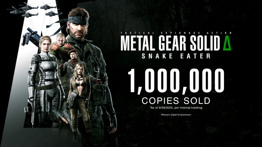 Metal Gear Solid Δ: Snake Eater ultrapassa 1 milhão de cópias vendidas!