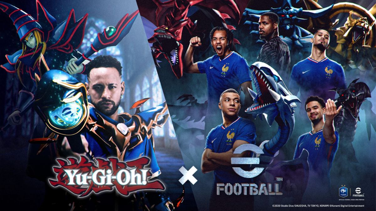 Neymar Jr. entra em campo no mundo de Yu-Gi-Oh! em colaboração épica com eFootball