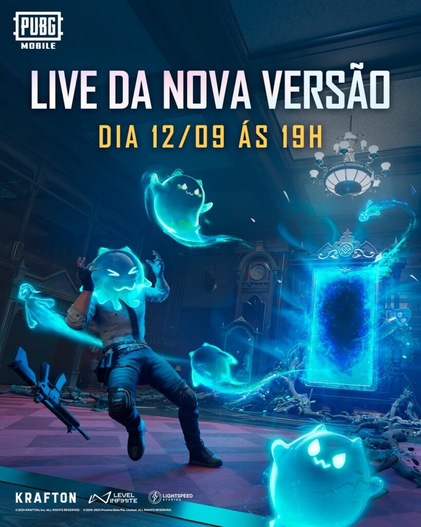 PUBG MOBILE 4.0: Atualização fantasmagórica ganha live especial com criadores de conteúdo nesta sexta-feira