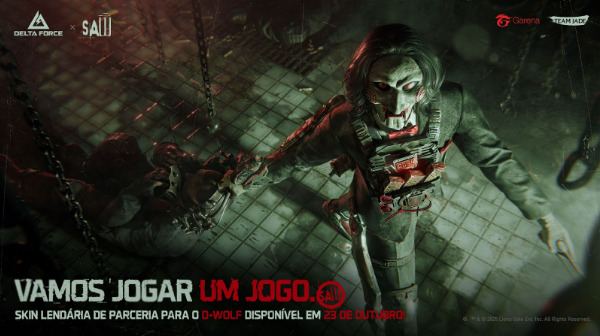 Garena Delta Force lança temporada War Ablaze com dublagem em português e crossover com Jogos Mortais