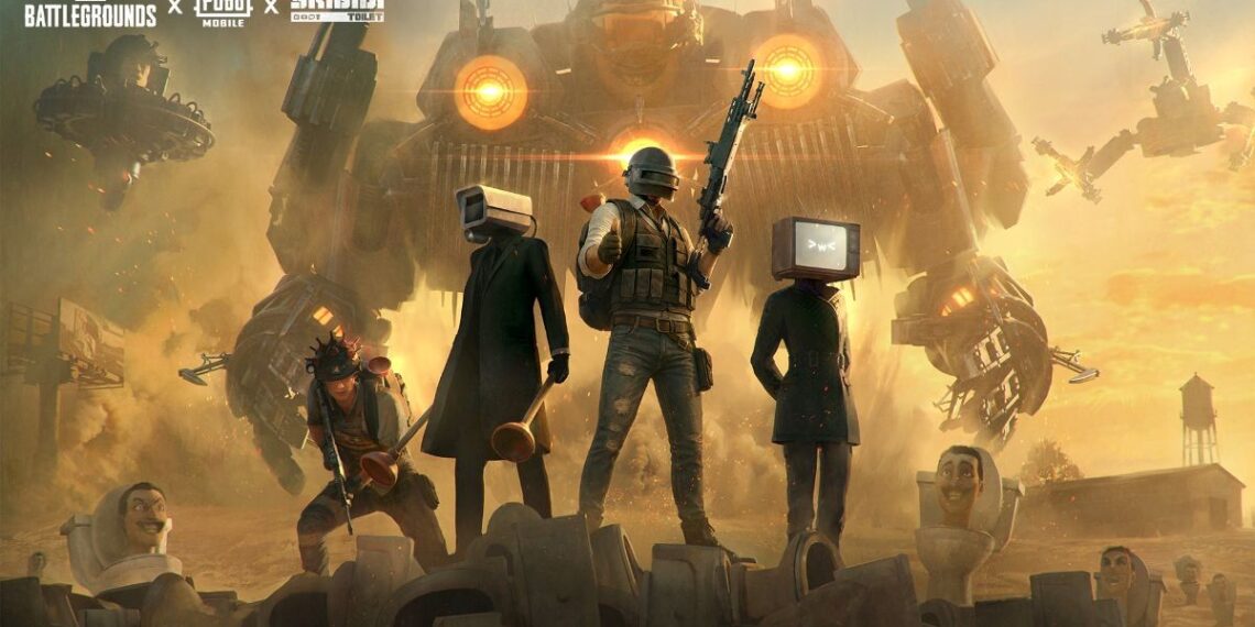 PUBG se junta ao fenômeno Skibidi Toilet em colaboração insana de Halloween