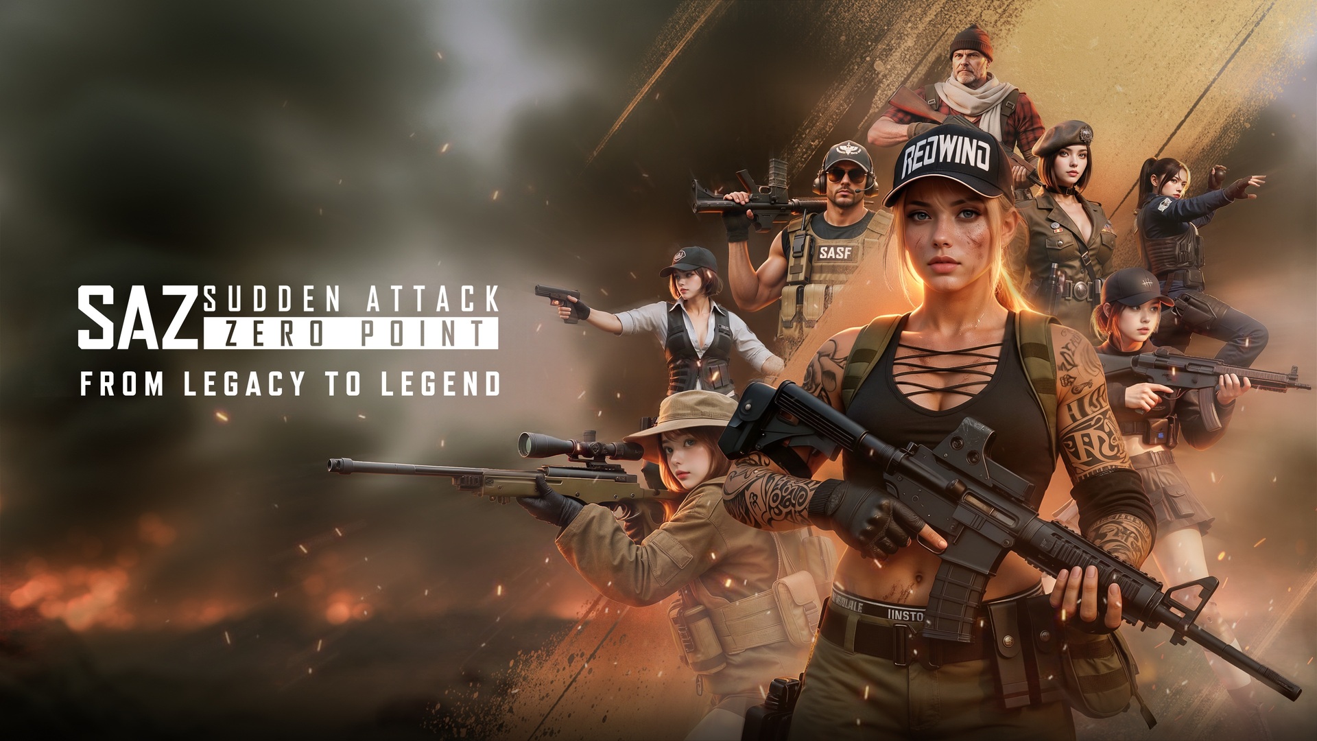 Sudden Attack Zero Point chega ao Steam Next Fest com demo, eventos e personalização extrema