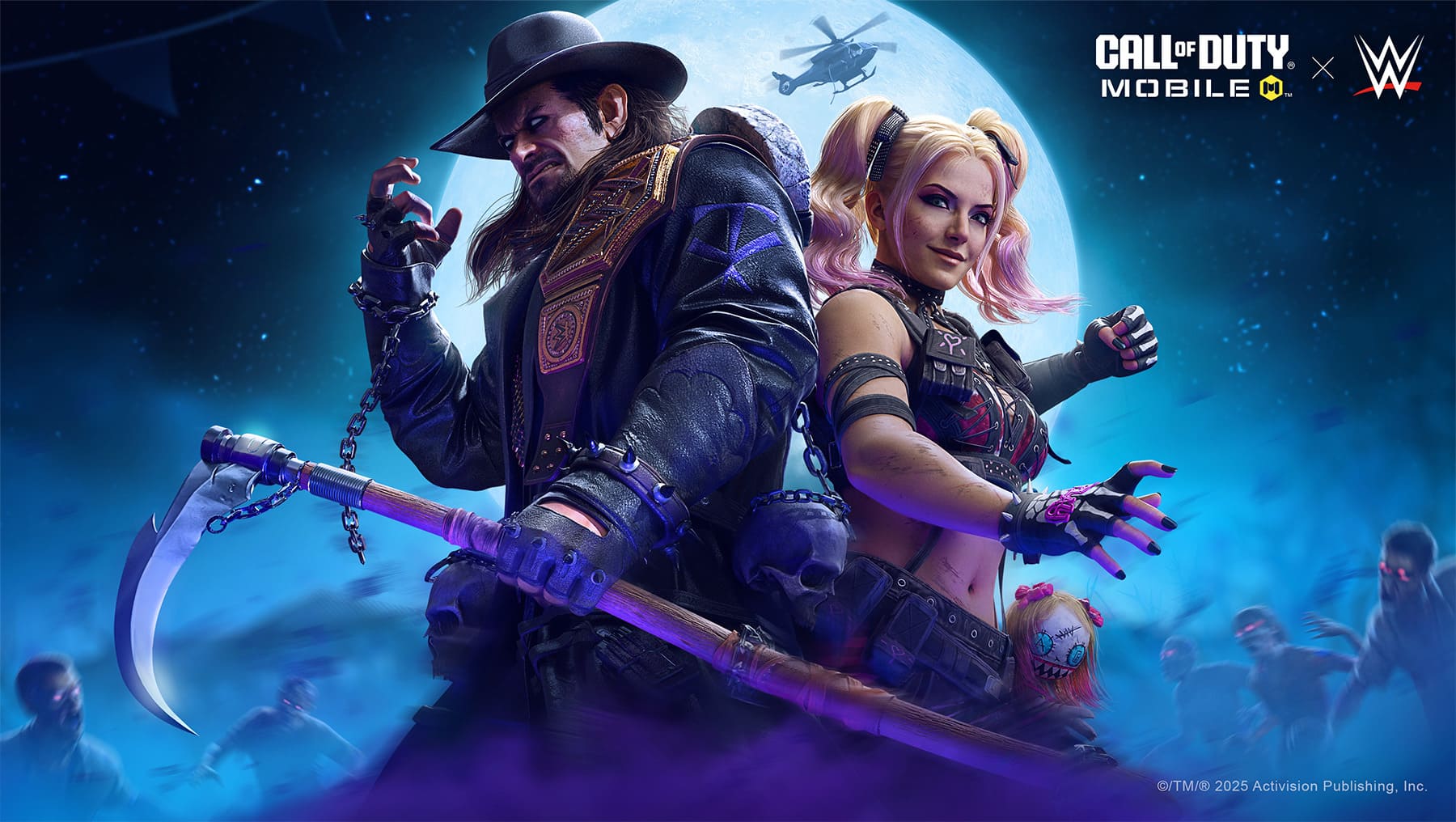 WWE invade Call of Duty: Mobile na Temporada 9 – Midnight Rumble com Alexa Bliss e Undertaker