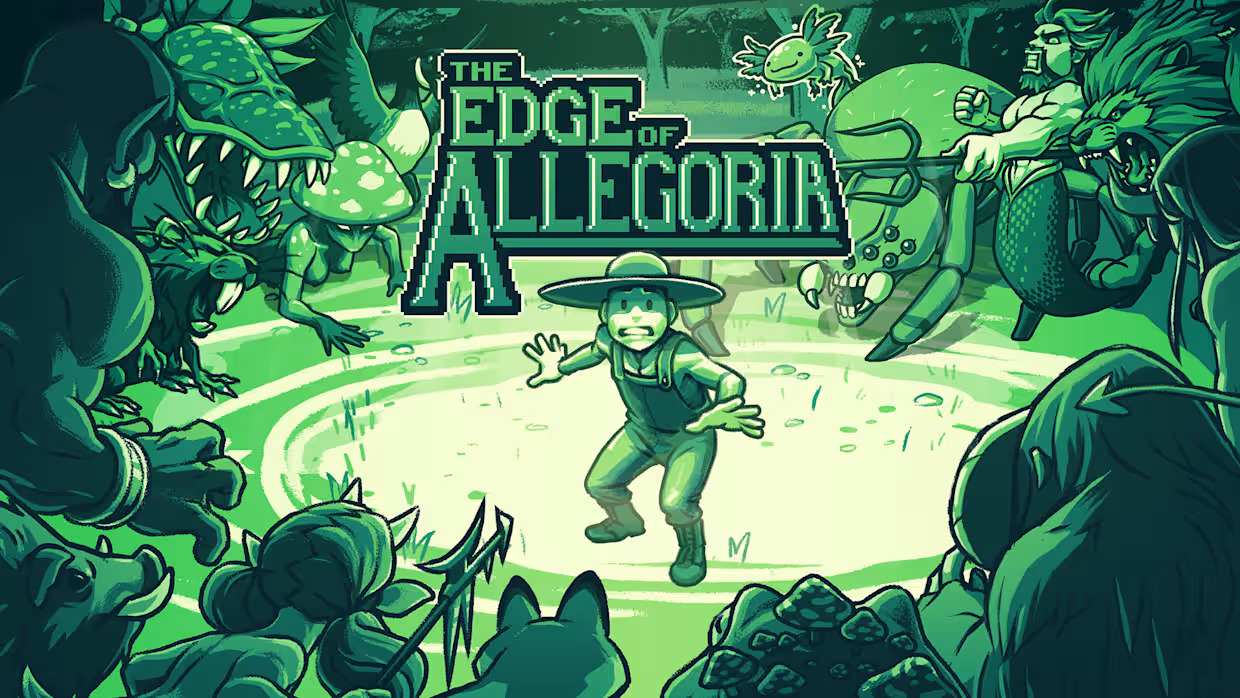 The Edge of Allegoria chega ao Nintendo Switch com RPG retrô, humor ácido e batalhas insanas!