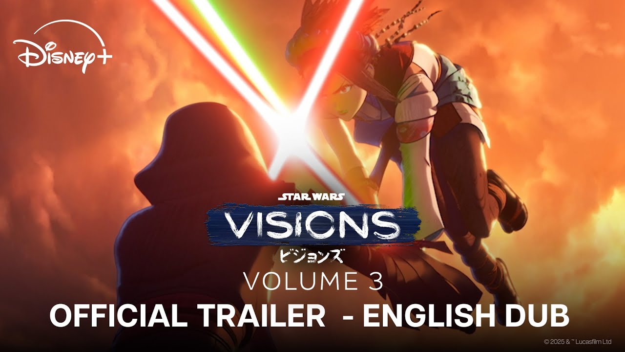 Star Wars: Visions Volume 3 estreia em outubro com elenco estelar e animações japonesas inéditas