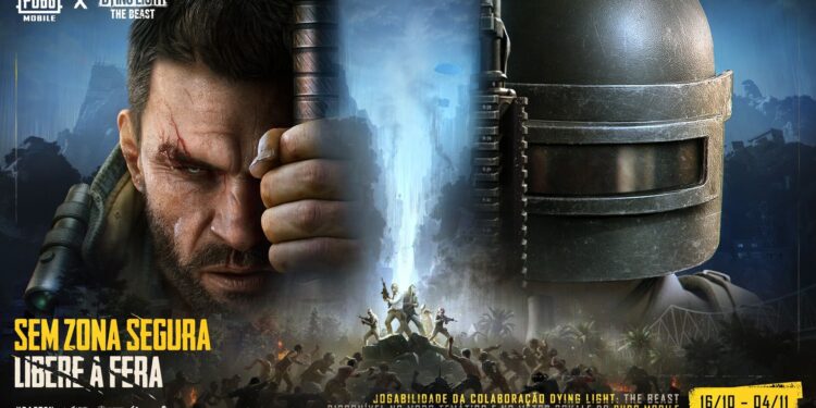 Dying Light: The Beast e PUBG MOBILE se unem em crossover brutal com missão inédita e frigideira lendária!