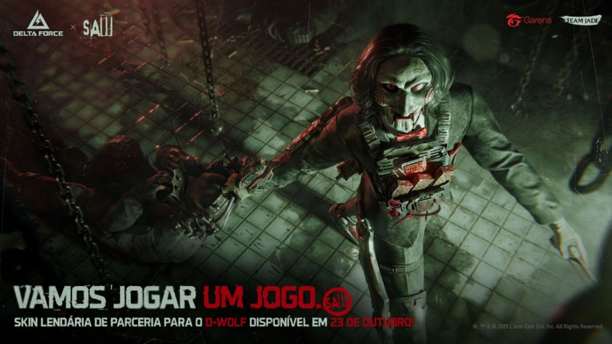 Delta Force entra no clima de Halloween com skins de Jogos Mortais, modo solo e desafios temáticos
