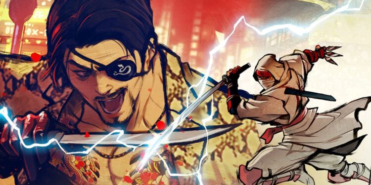 SHINOBI Art of Vengeance recebe DLC SEGA Villains com vilões icônicos em abril
