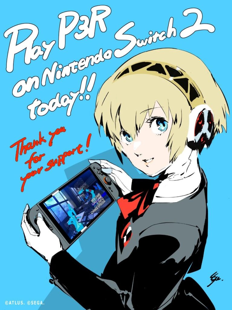 Persona 3 Reload chega hoje ao Nintendo Switch 2 com demo gratuita e trailer de lançamento!