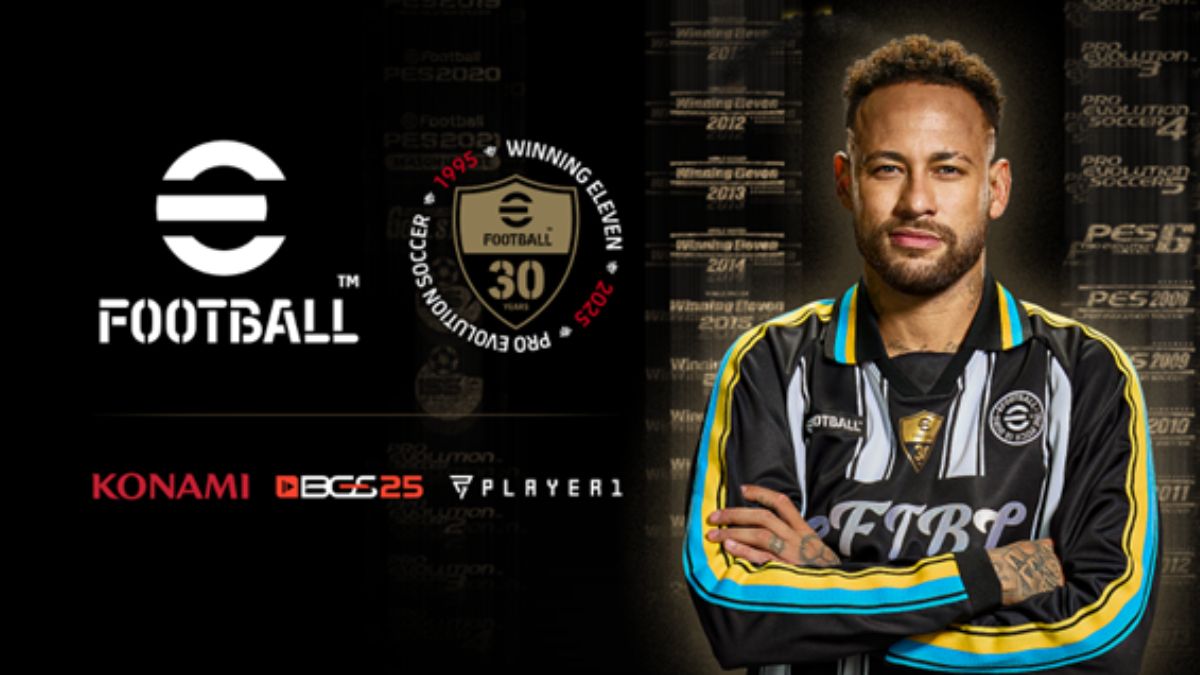 Player1 lidera ativações da Konami na BGS 2025 com celebração dos 30 anos de eFootball!