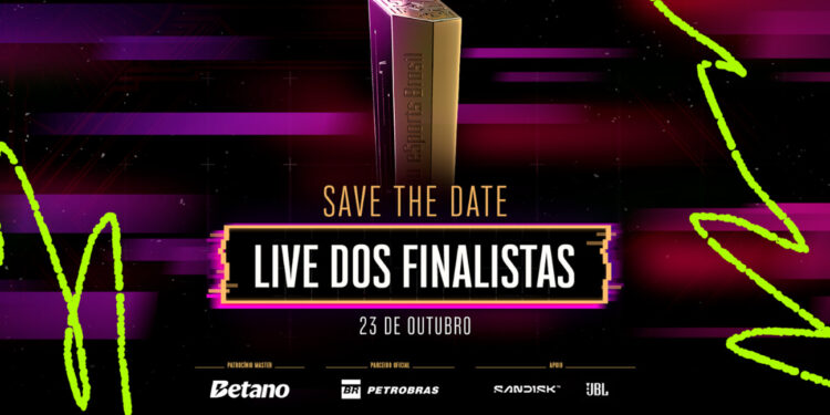Prêmio eSports Brasil 2025 revela finalistas em live especial no dia 23 de outubro
