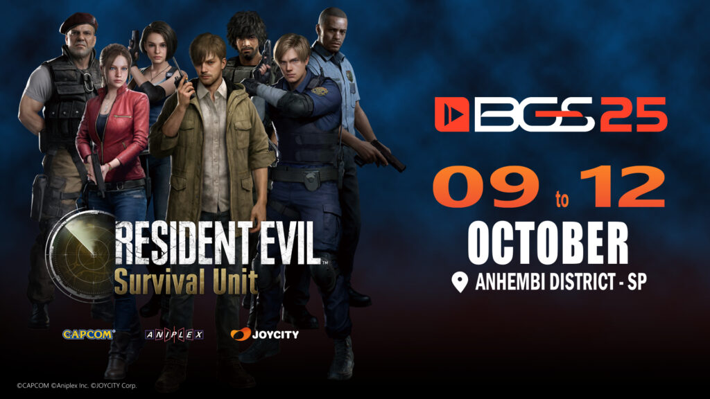 Resident Evil Survival Unit terá demo jogável na BGS 2025 com brinde exclusivo para os fãs