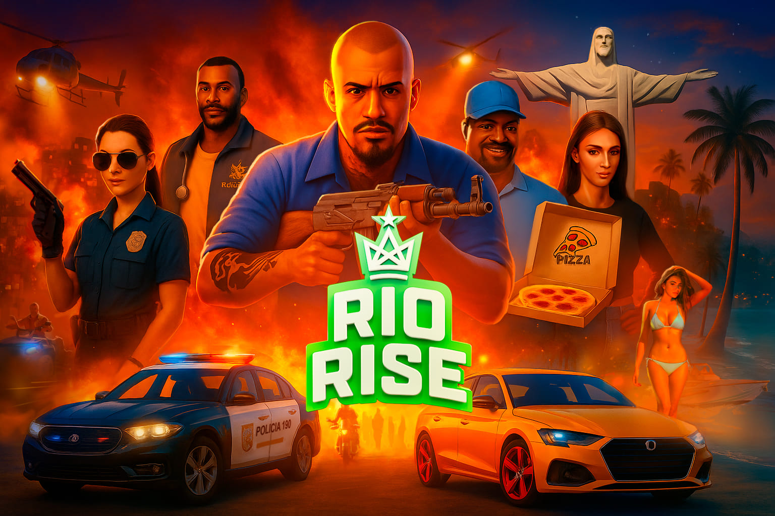 RioRise é lançado oficialmente no Google Play com mundo aberto inspirado no Brasil!