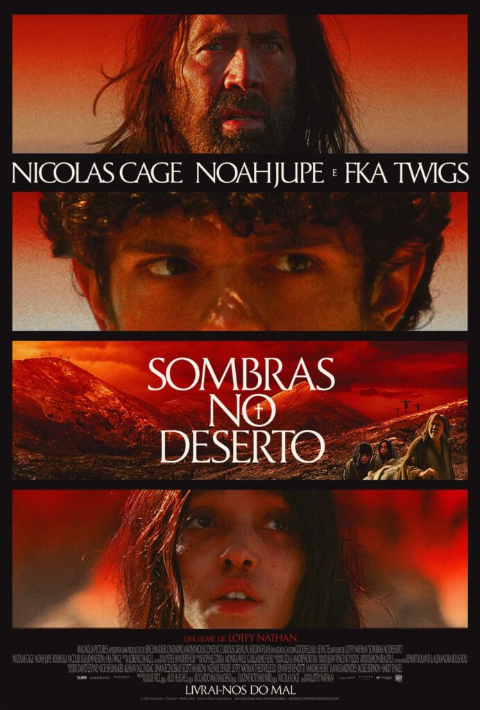 “Sombras no Deserto”: Nicolas Cage estrela terror bíblico sobre a juventude de Jesus — estreia em 13 de novembro