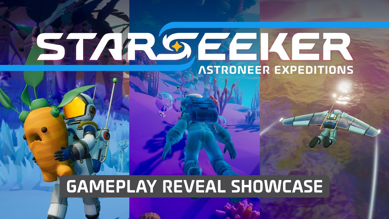 STARSEEKER: Astroneer Expeditions promete caos interplanetário e cooperação cósmica em 2026