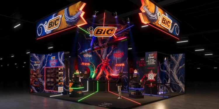 CCXP25: BIC leva fãs ao Mundo Invertido com collab exclusiva de Stranger Things