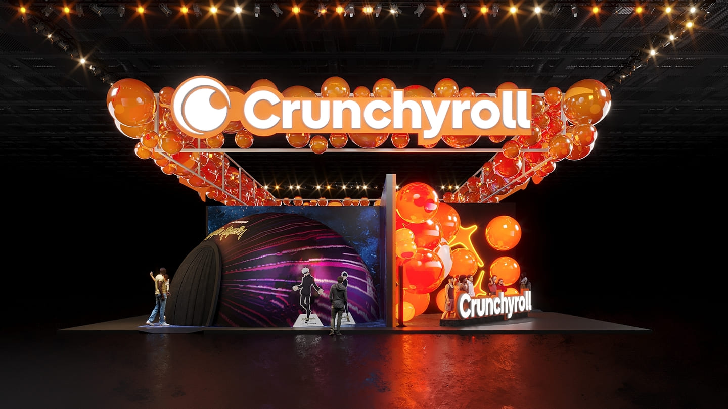 Crunchyroll confirma presença na CCXP25 com estúdio de dublagem e ativações imersivas