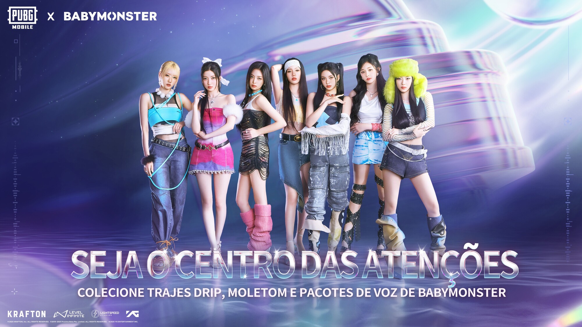 PUBG MOBILE e BABYMONSTER trazem K-pop para o campo de batalha com evento especial!