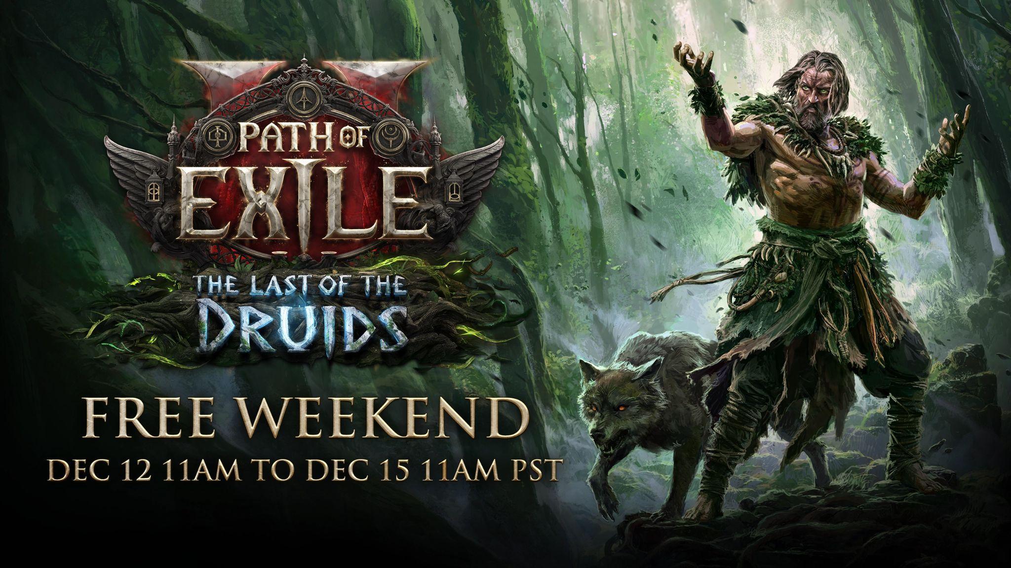 GGG Live retorna em 4 de dezembro com novidades de Path of Exile 2 e final de semana gratuito!
