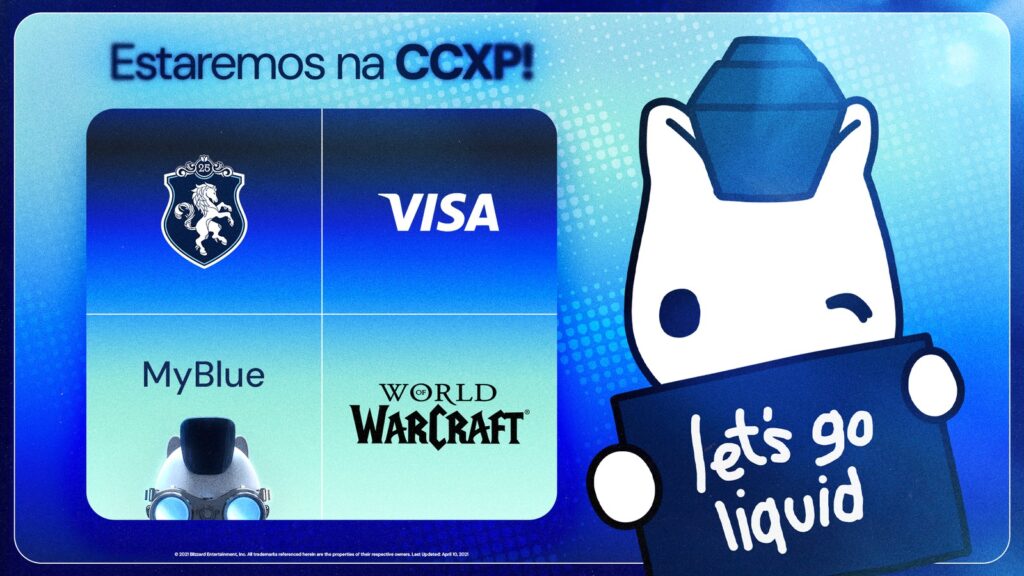 Team Liquid confirma presença na CCXP25 com Visa e Blizzard em estande épico!