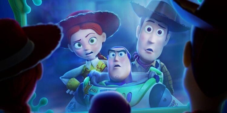 Toy Story 5 ganha nova imagem com vários Buzz Lightyears em ação e promete grandes novidades