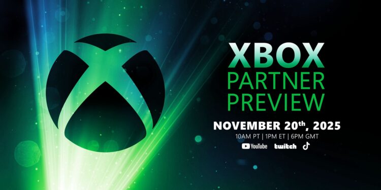Xbox Partner Preview: Evento é Confirmado para 20 de Novembro! Saiba o Que Esperar