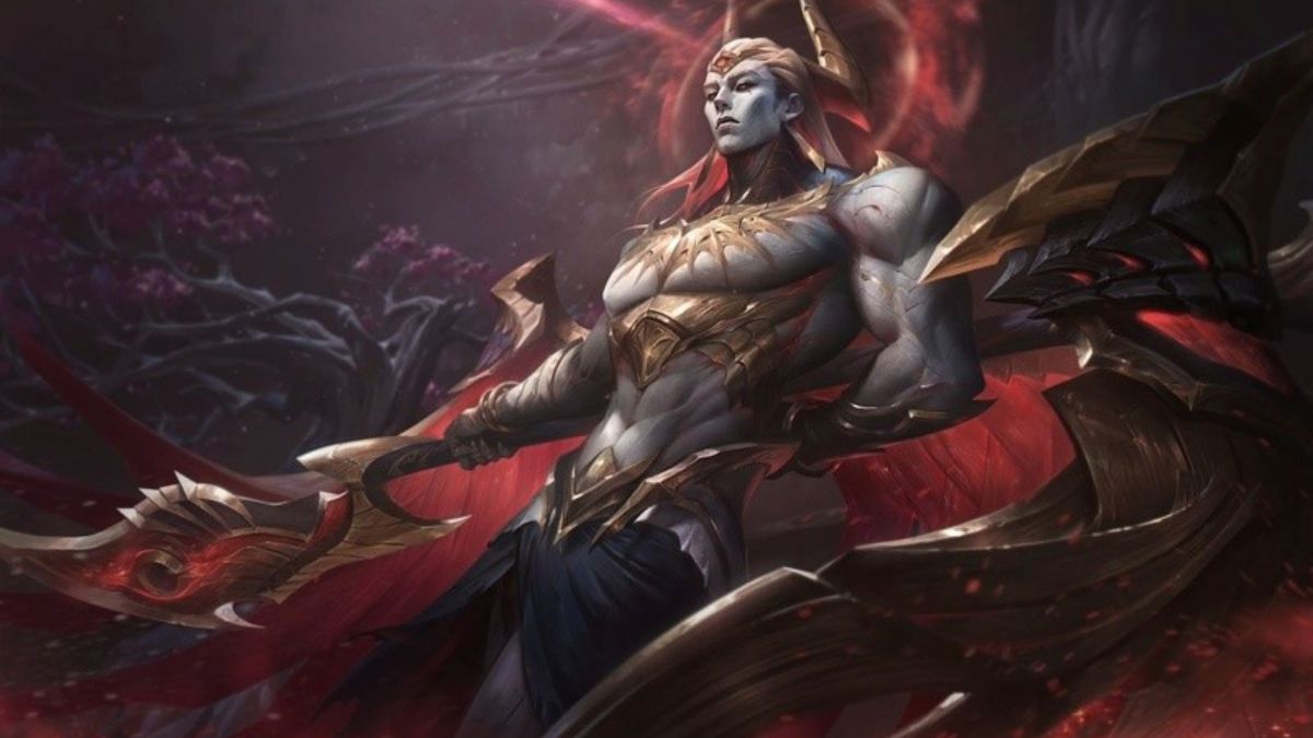 Zaahen, o Indissociável, chega ao League of Legends com poder divino e brutalidade Darkin!
