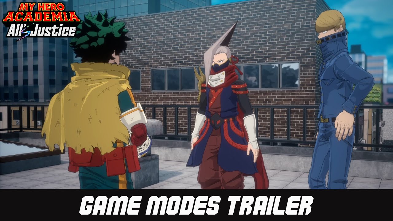 All’s Justice revela modos de jogo e combate renovado em novo trailer de My Hero Academia