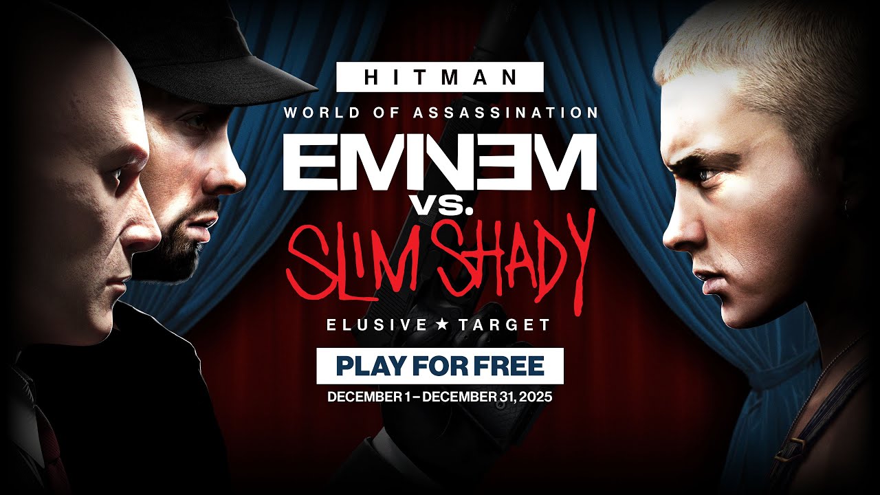 Hitman World of Assassination traz Eminem em missão inédita contra Slim Shady