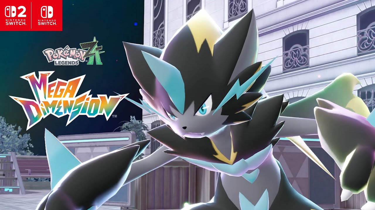 Pokémon Legends Z-A | DLC Mega Dimension traz Mega Zeraora em novo trailer