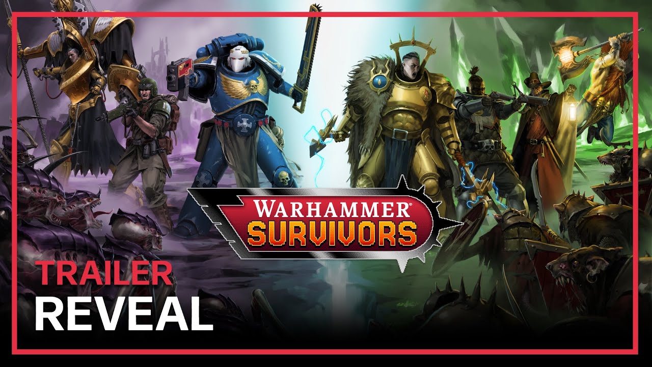 Warhammer Survivors é revelado: o caos de Vampire Survivors encontra o universo sombrio de Warhammer!