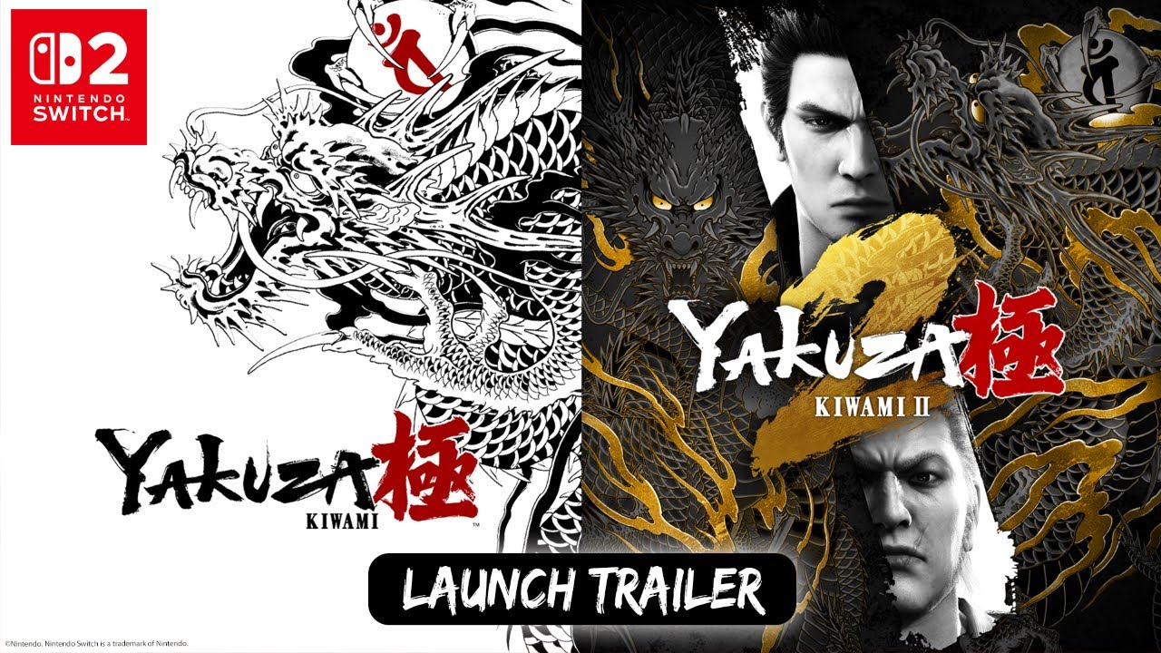 Yakuza Kiwami & Kiwami 2 chegam ao Nintendo Switch 2 com suporte a PT-BR!
