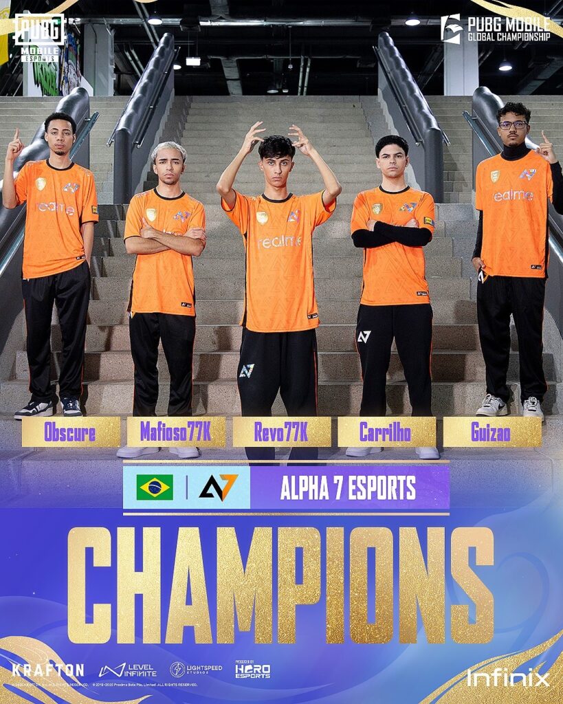 Alpha7 Esports faz história: a emocionante jornada até o título do PMGC 2025