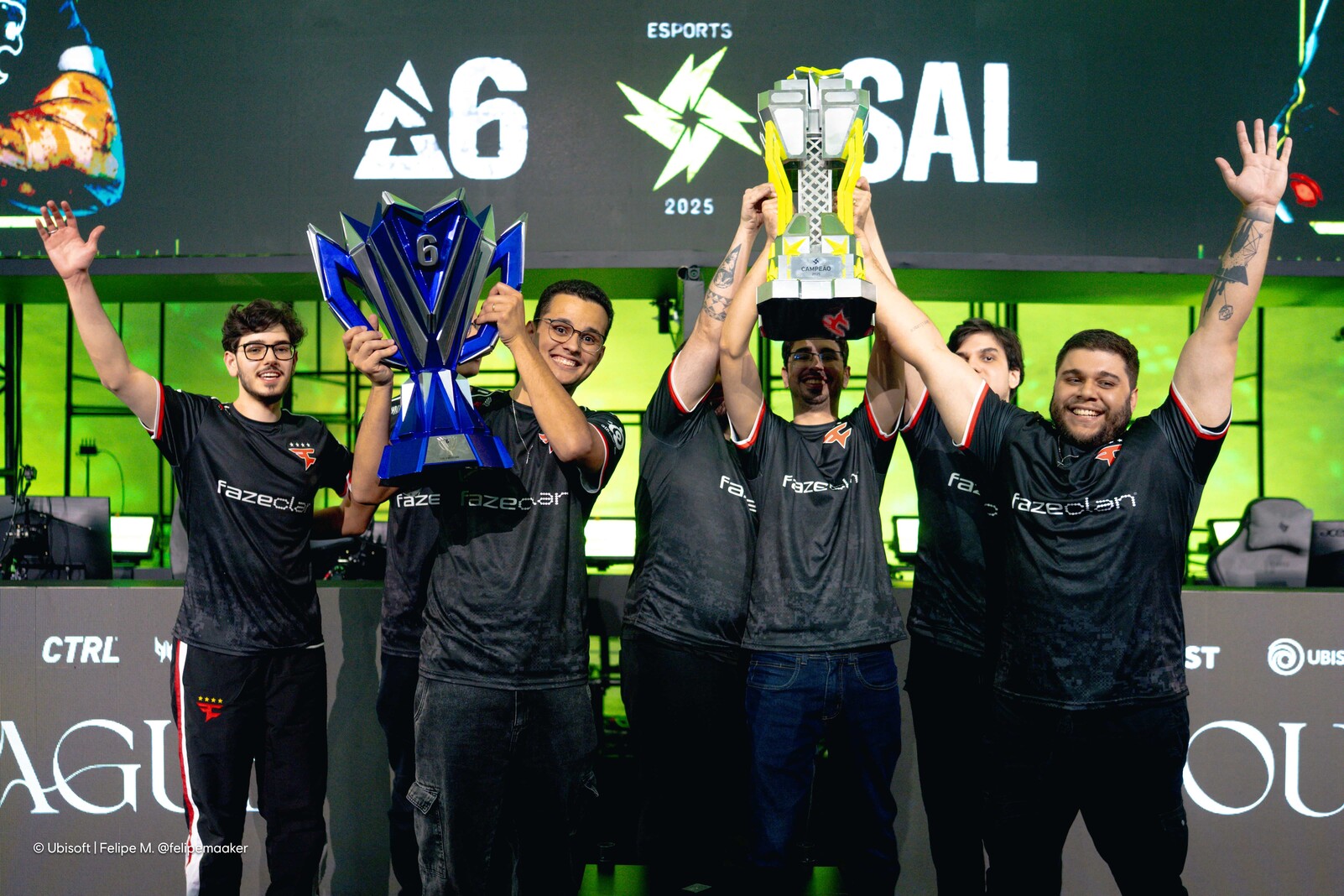 FaZe Clan vence FURIA em final épica e conquista a SAL 2025 de Rainbow Six Siege