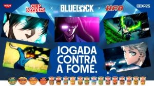 NISSIN e Blue Lock se unem na CCXP25 com combos exclusivos e estande temático!