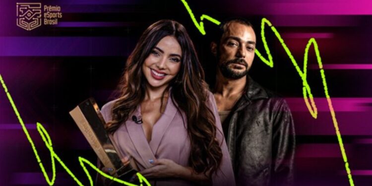 Prêmio eSports Brasil 2025: Nyvi Estephan e Eduardo Sterblitch comandam a noite gamer!