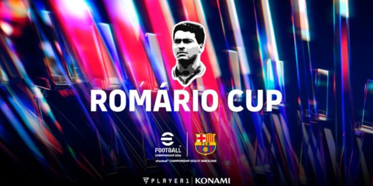 Romário Cup conecta Brasil ao circuito global de eFootball e leva dois jogadores ao FC Barcelona