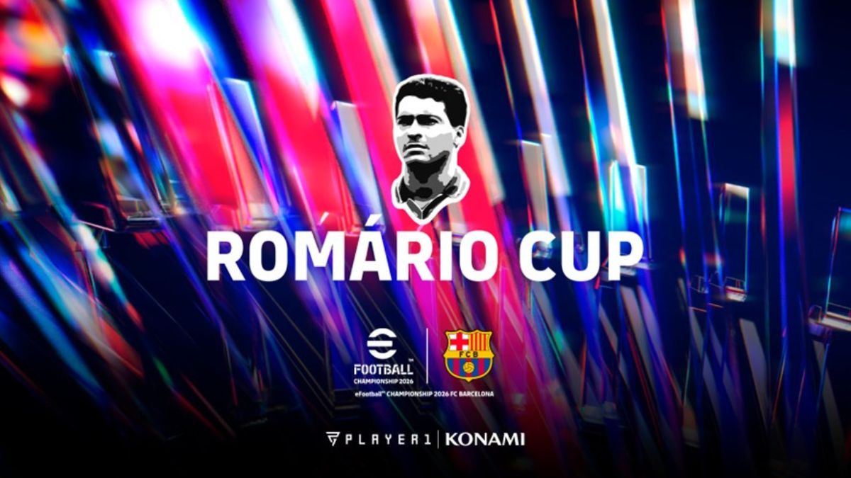 Romário Cup conecta Brasil ao circuito global de eFootball e leva dois jogadores ao FC Barcelona