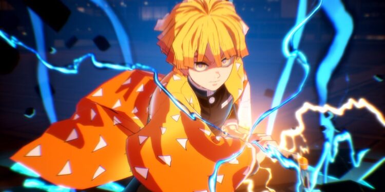 Zenitsu (Castelo Infinito) chega a Demon Slayer: The Hinokami Chronicles 2!