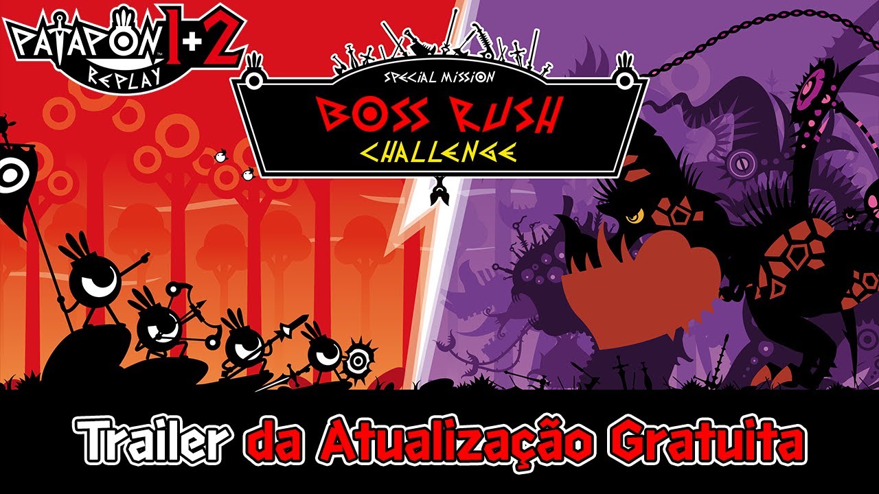 PATAPON 1+2 REPLAY recebe modo Boss Rush Challenge em atualização gratuita
