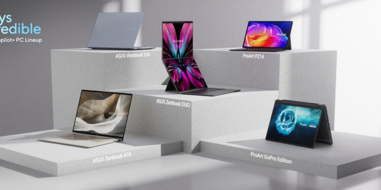 ASUS revela novos Zenbook, ProArt, TUF e Vivobook na CES 2026 com IA e design inovador